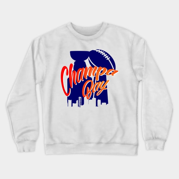 Champa Bay Crewneck Sweatshirt by T73Designs